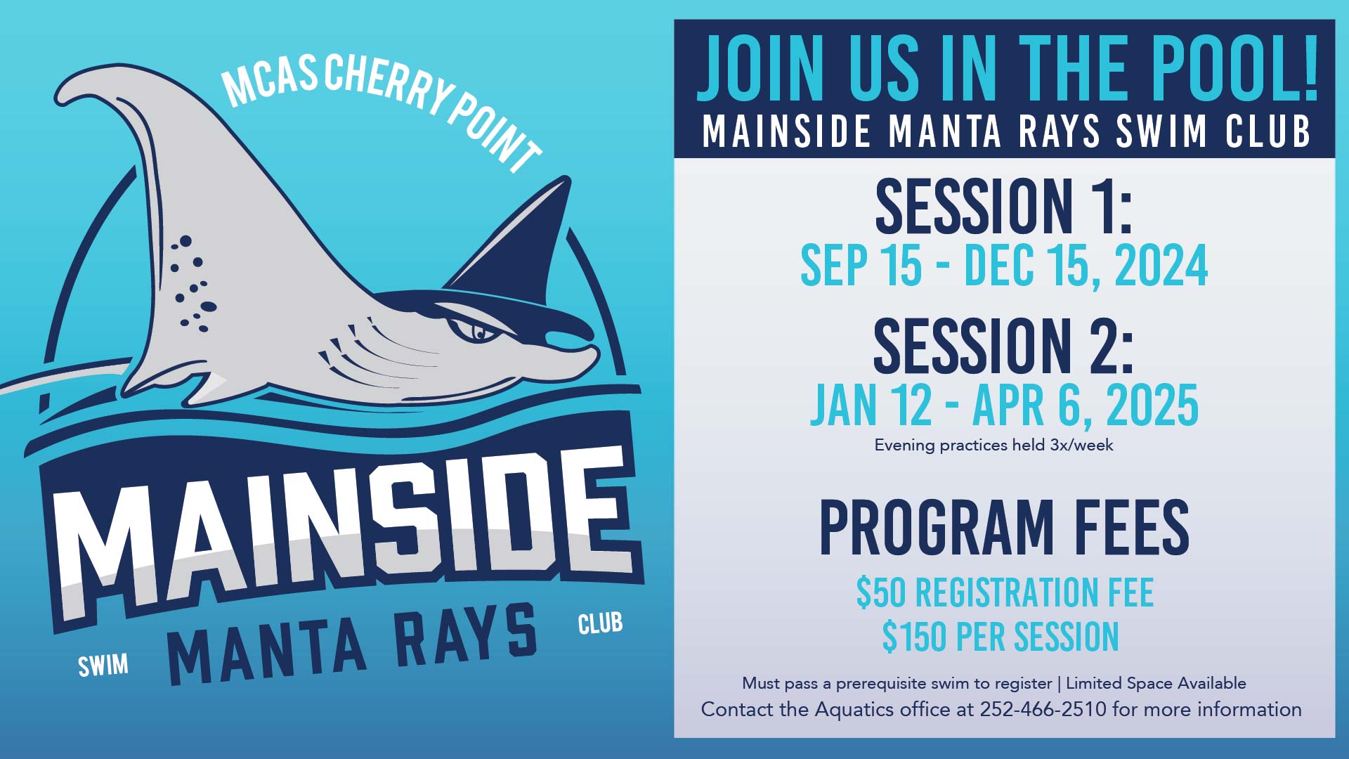 Mainside Manta Rays Swim Club