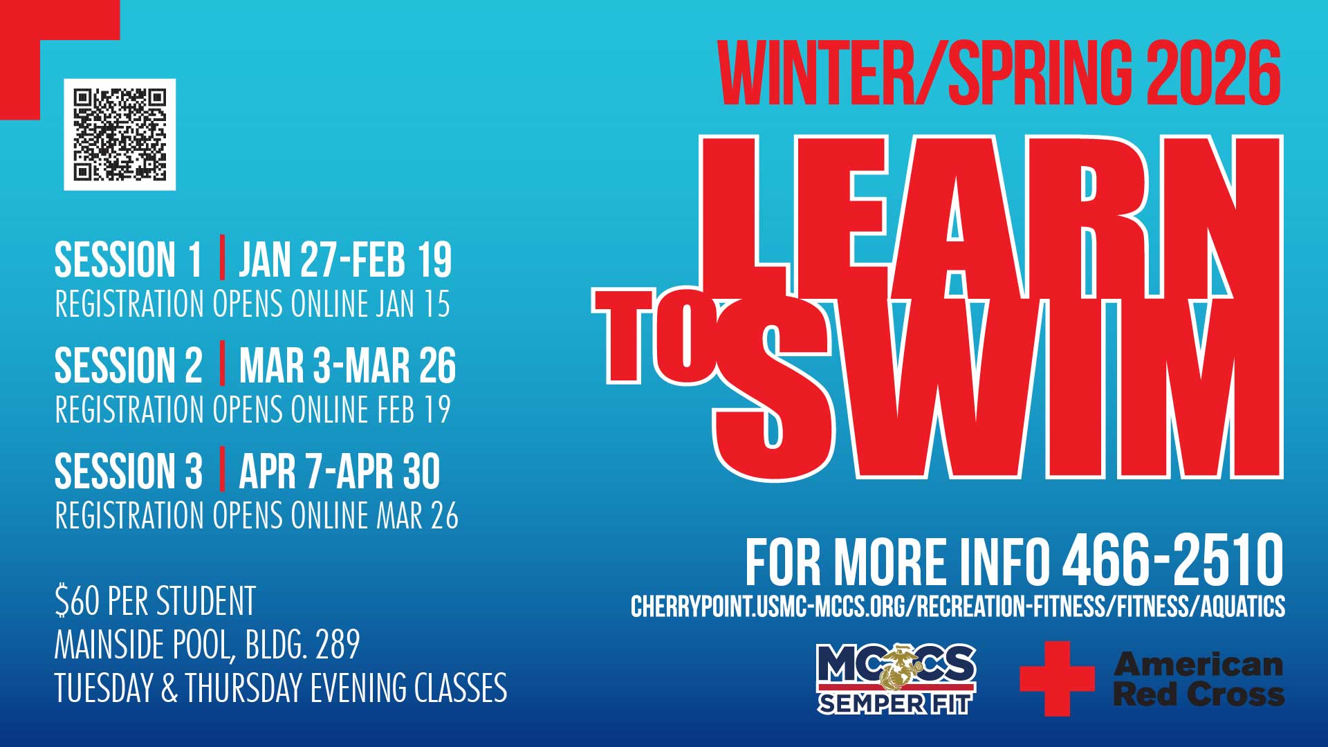 Learn to Swim Winter Spring 2026