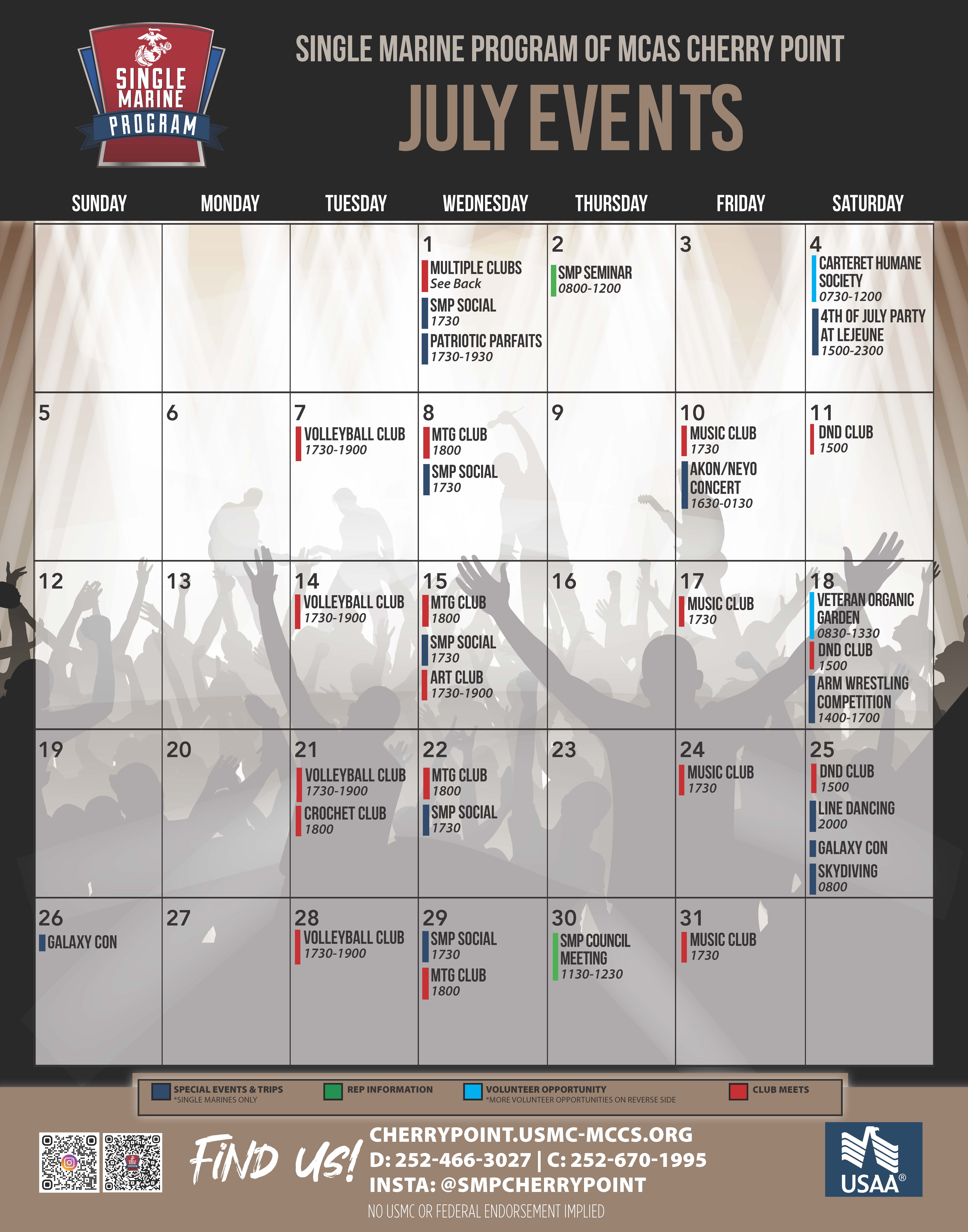 SMP June 2026 Calendar