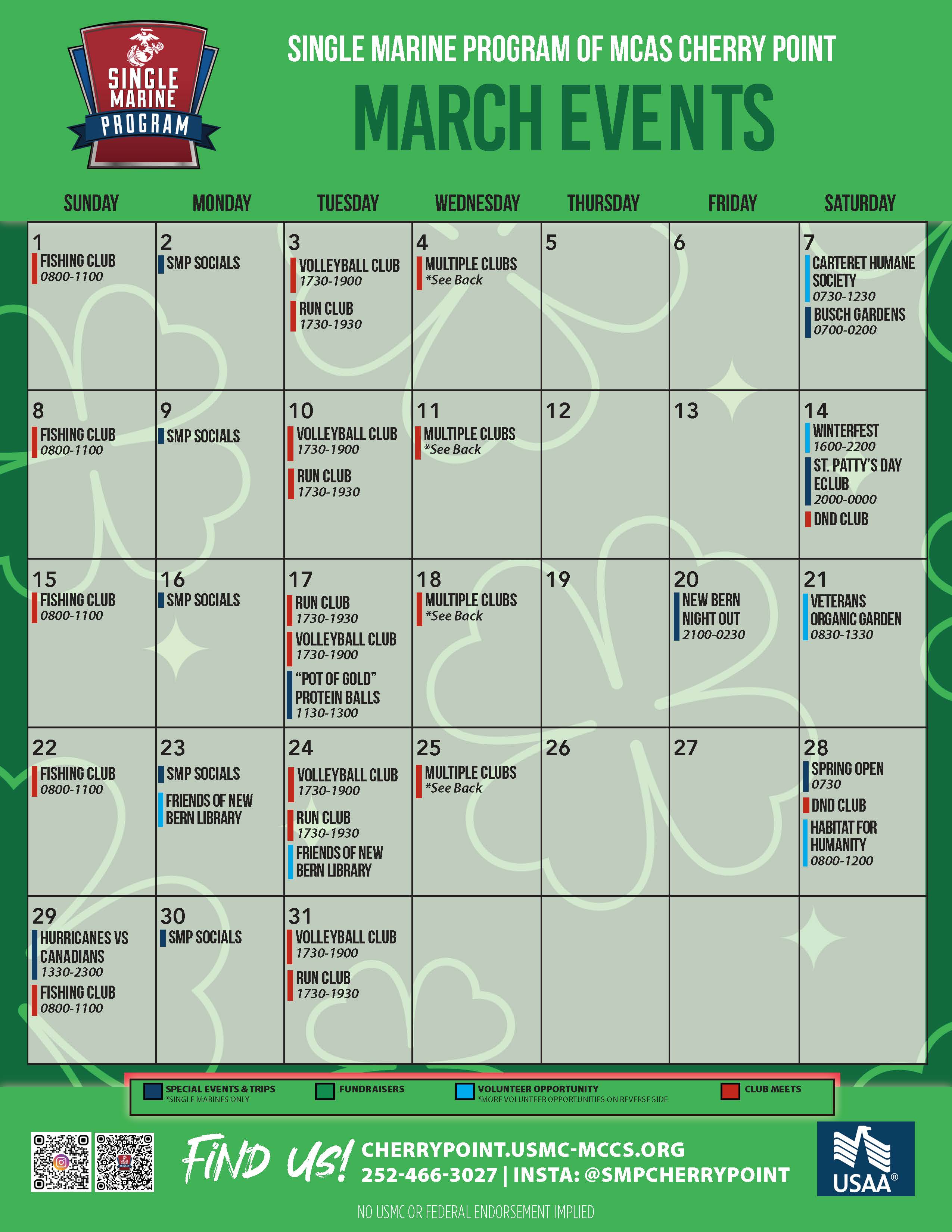 SMP February 2026 Calendar