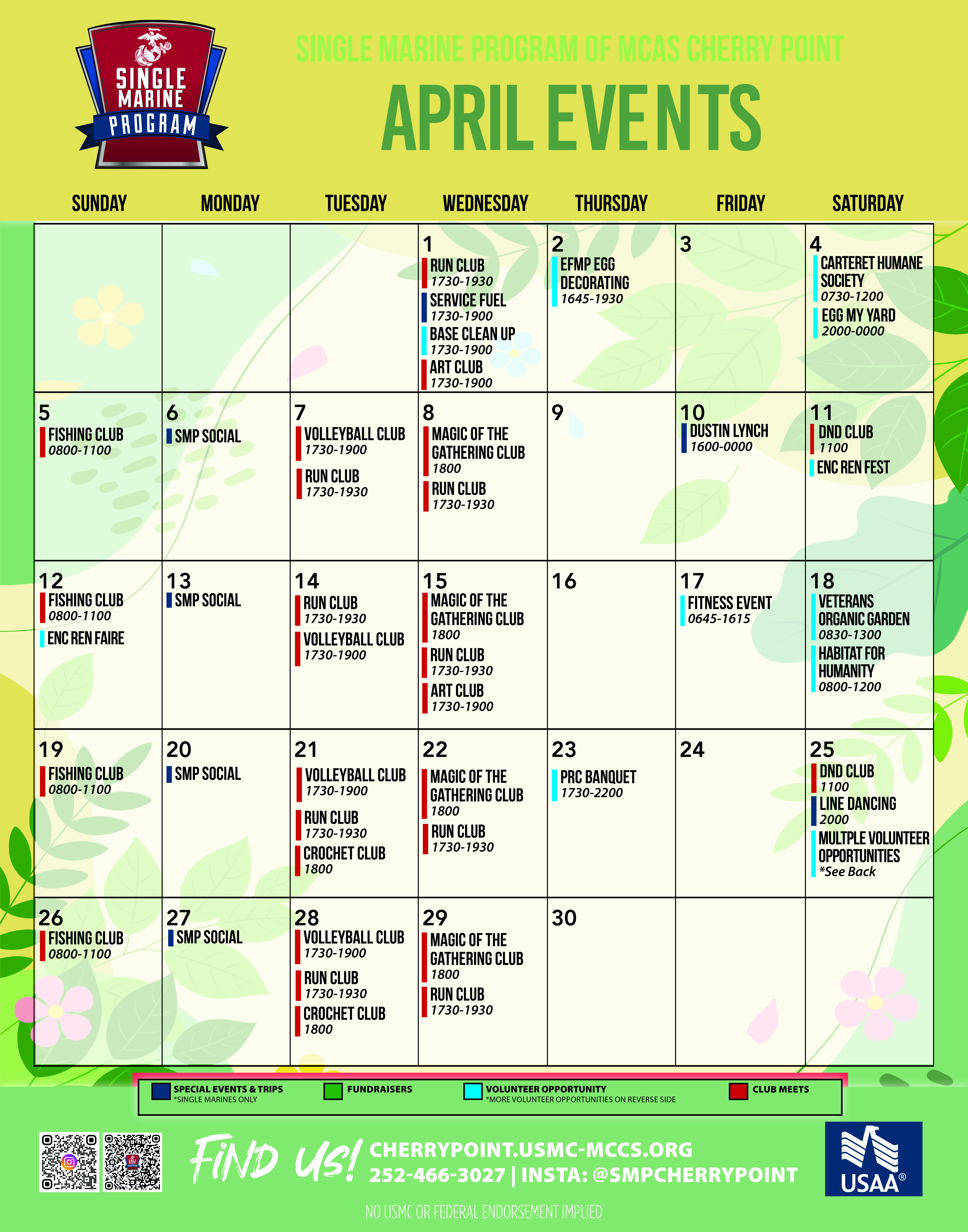 SMP February 2026 Calendar