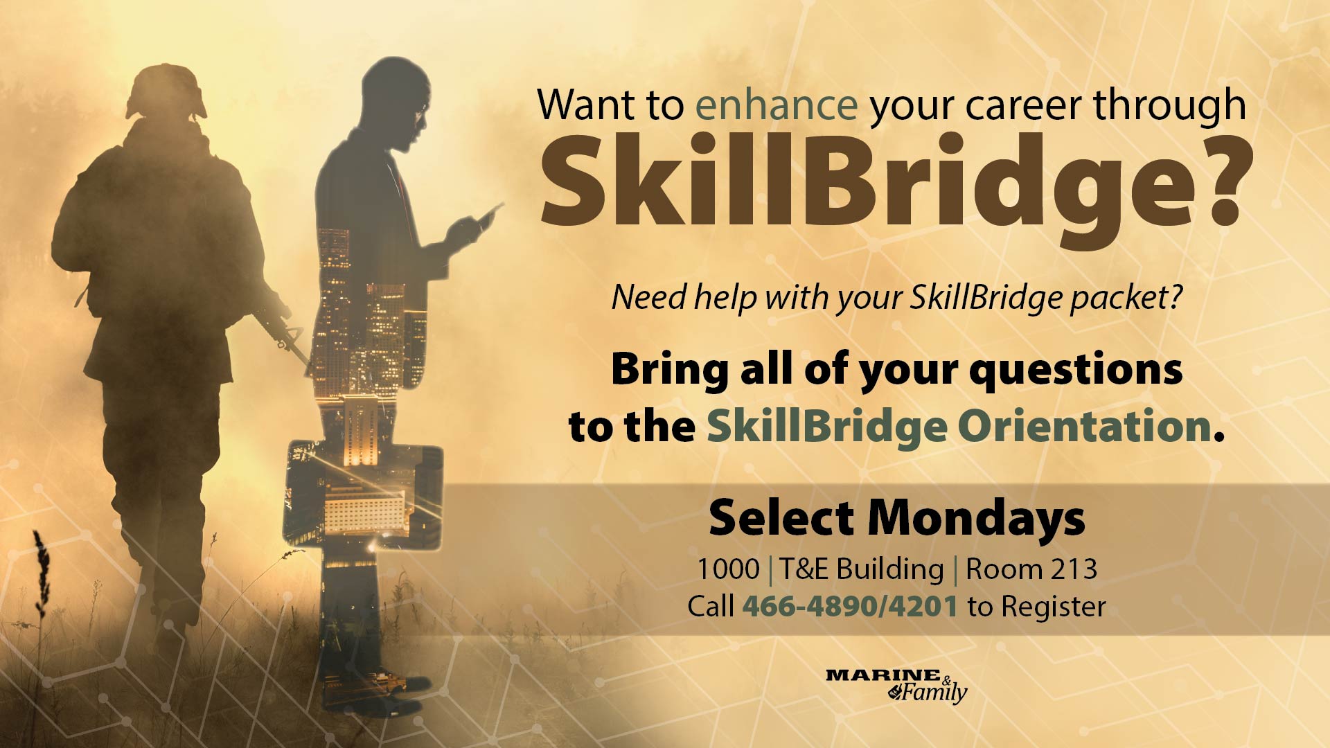 SkillBridge Orientation Sessions