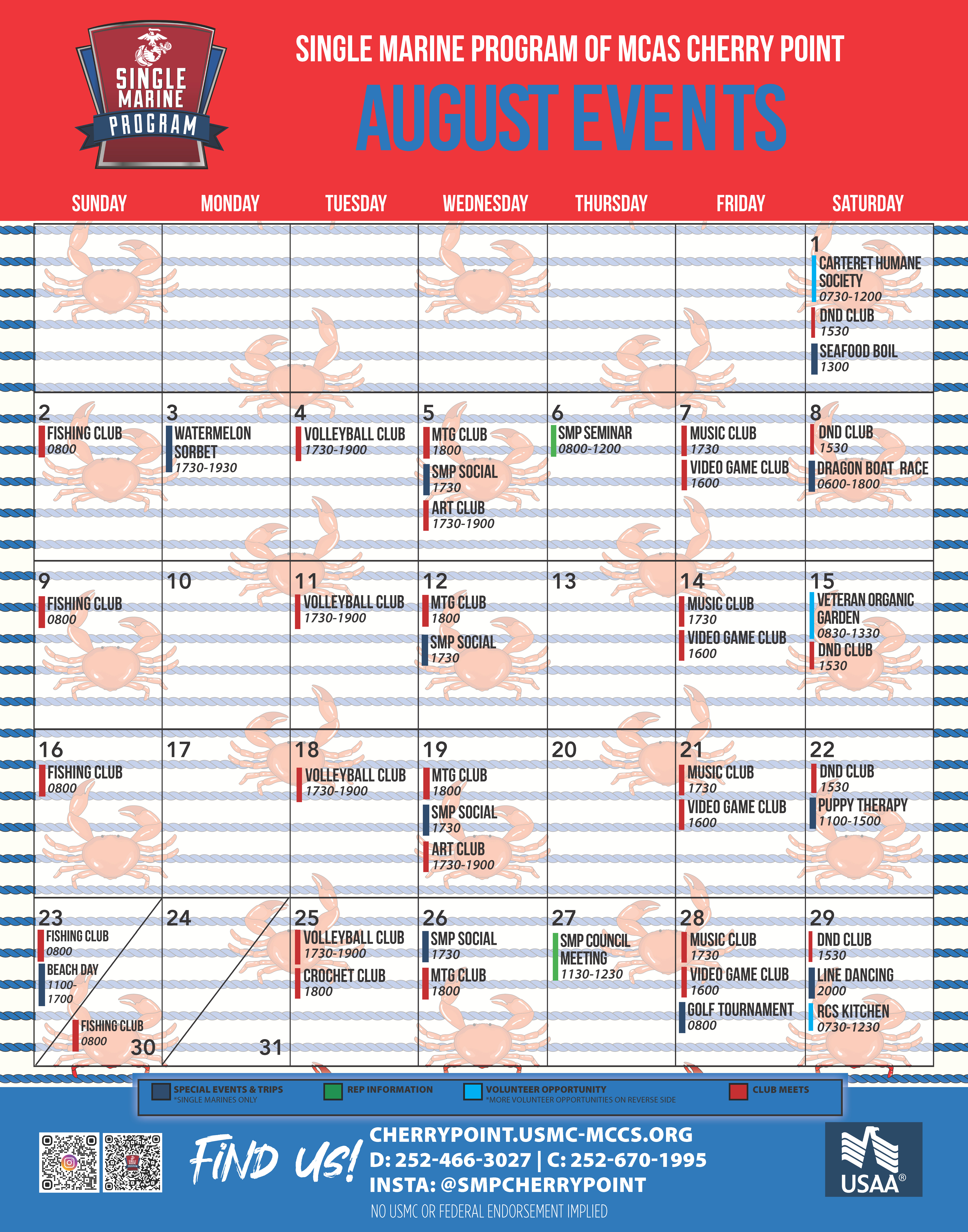 SMP June 2026 Calendar