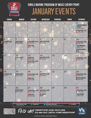 SMP January 2026 Calendar