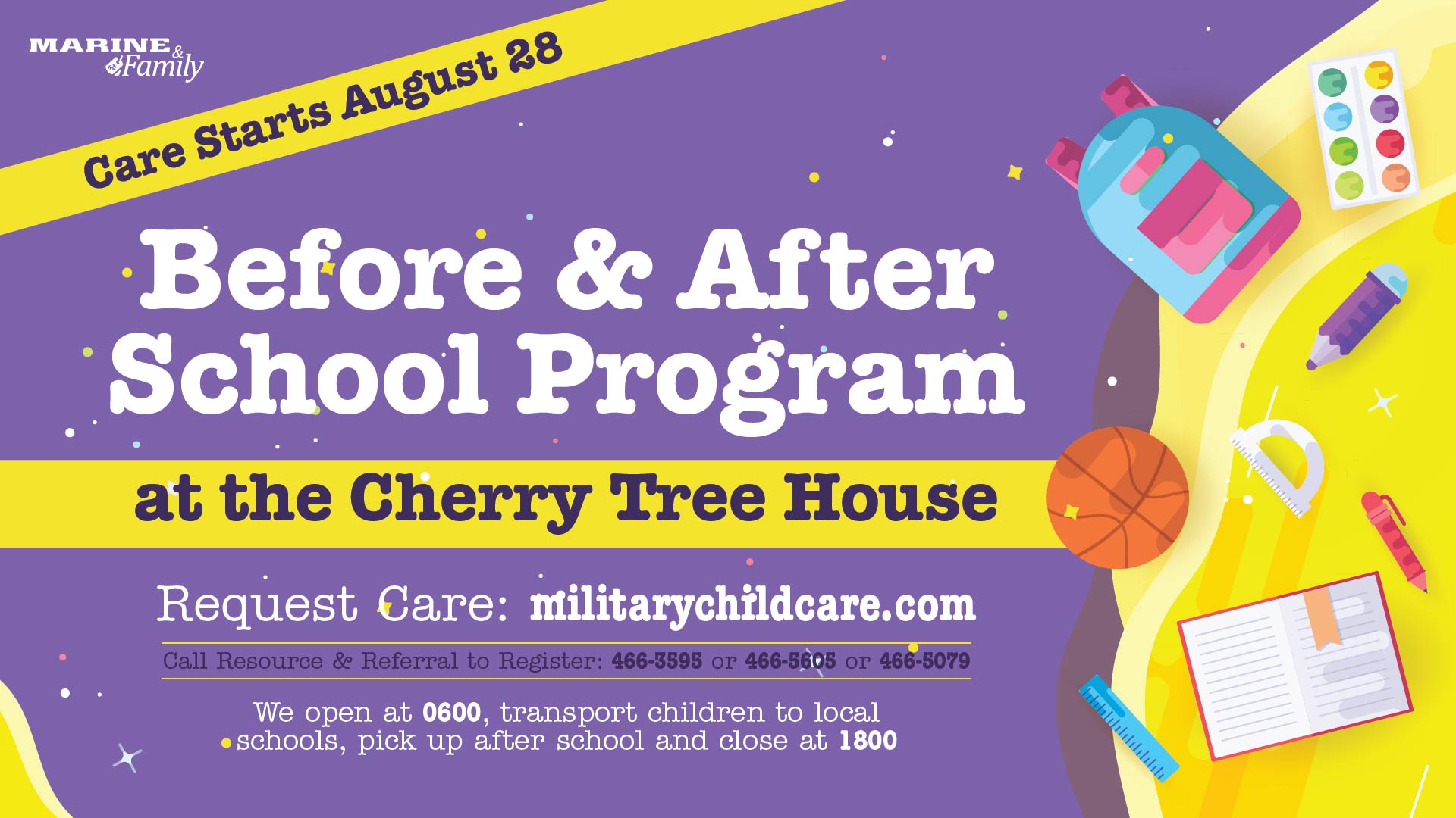 Before and After School Care at the Cherry Tree House