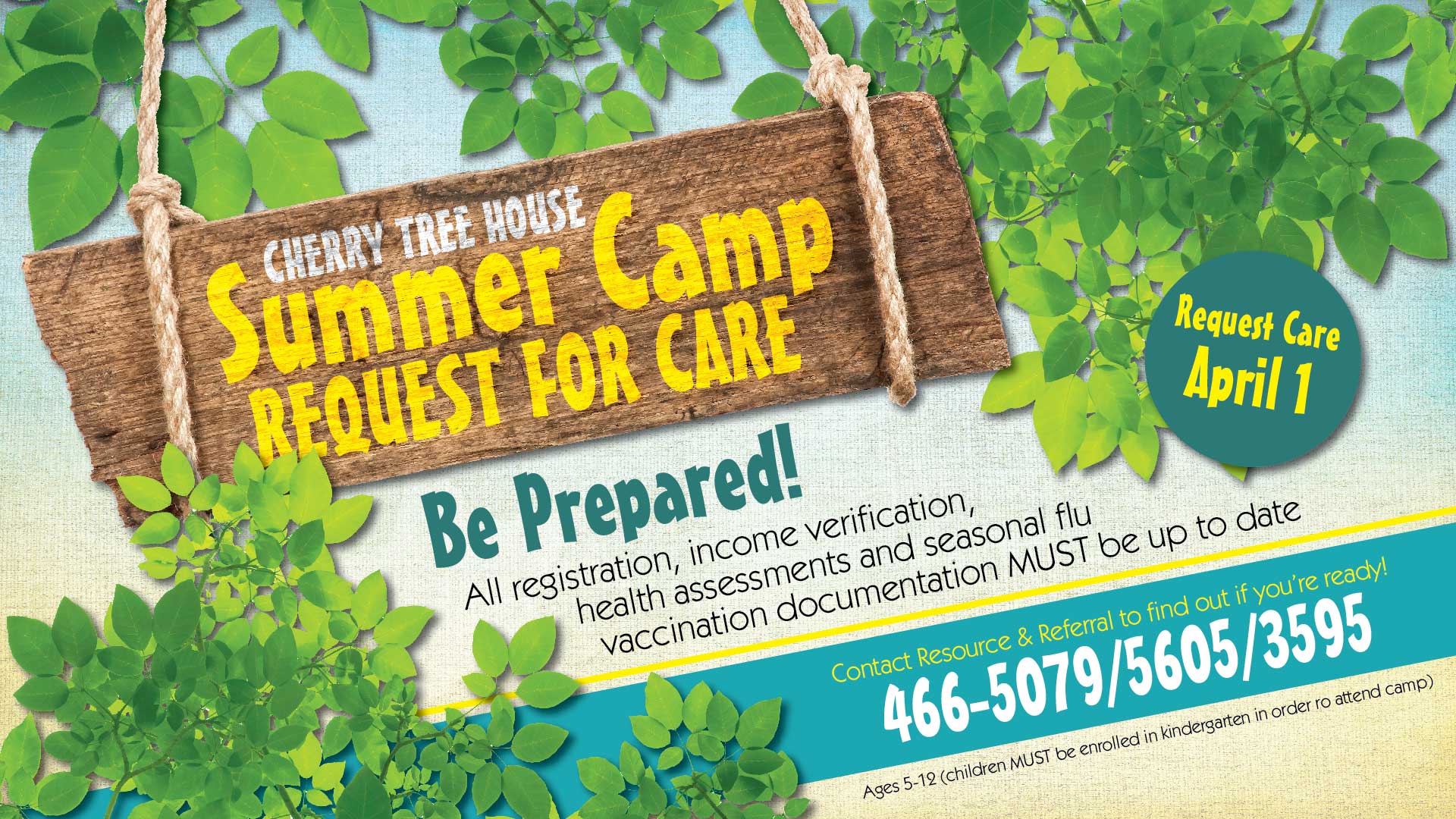 ad for summer camp