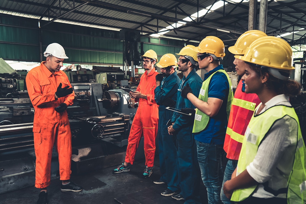 men in hard hats