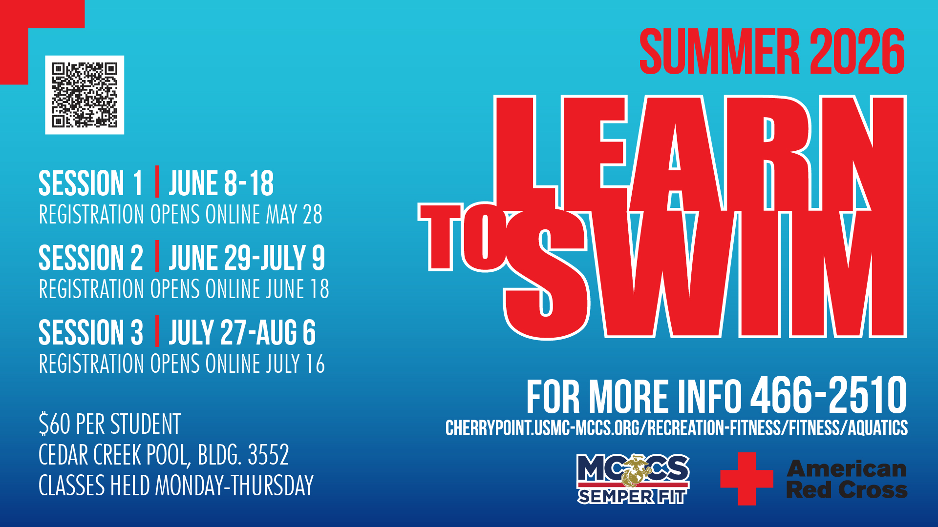 Learn to Swim Winter Spring 2026