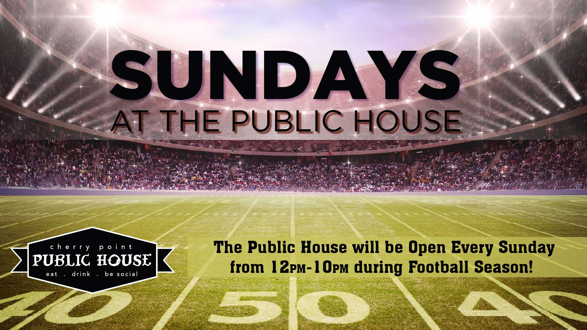 Football Sundays at Public House