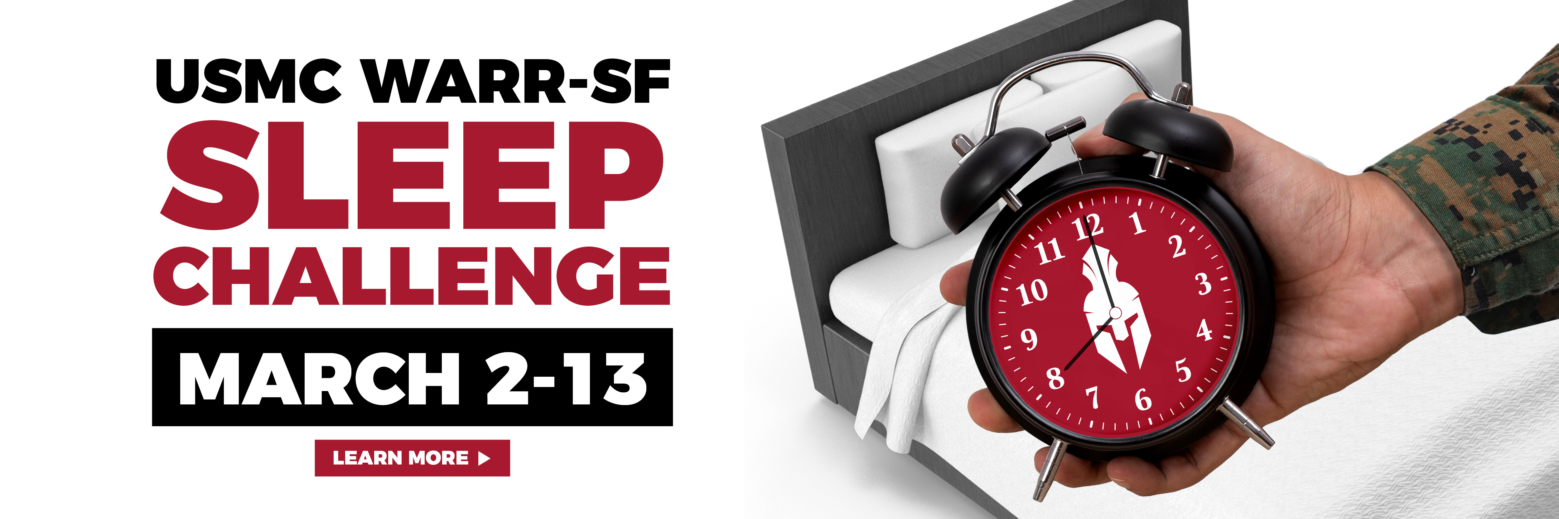 2026 USMC Sleep Challenge March 2-13, 2026
