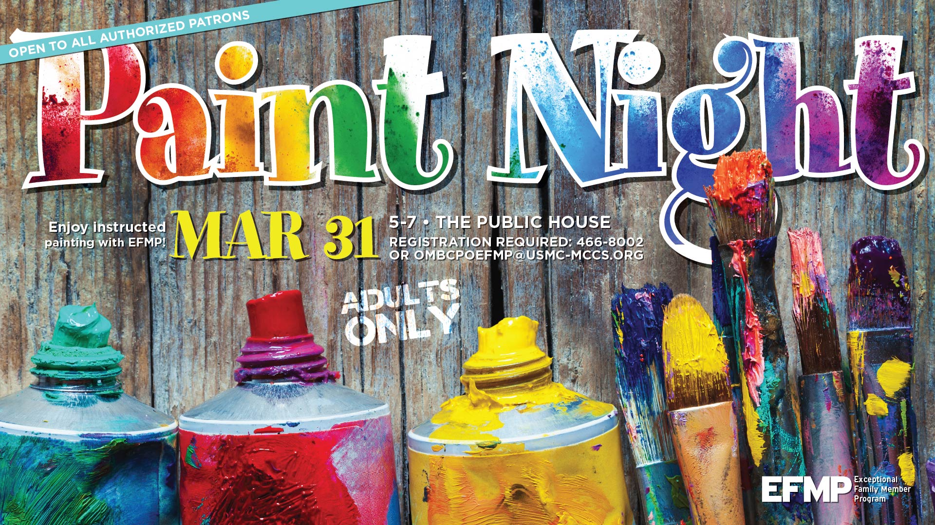 EFMP Paint Night