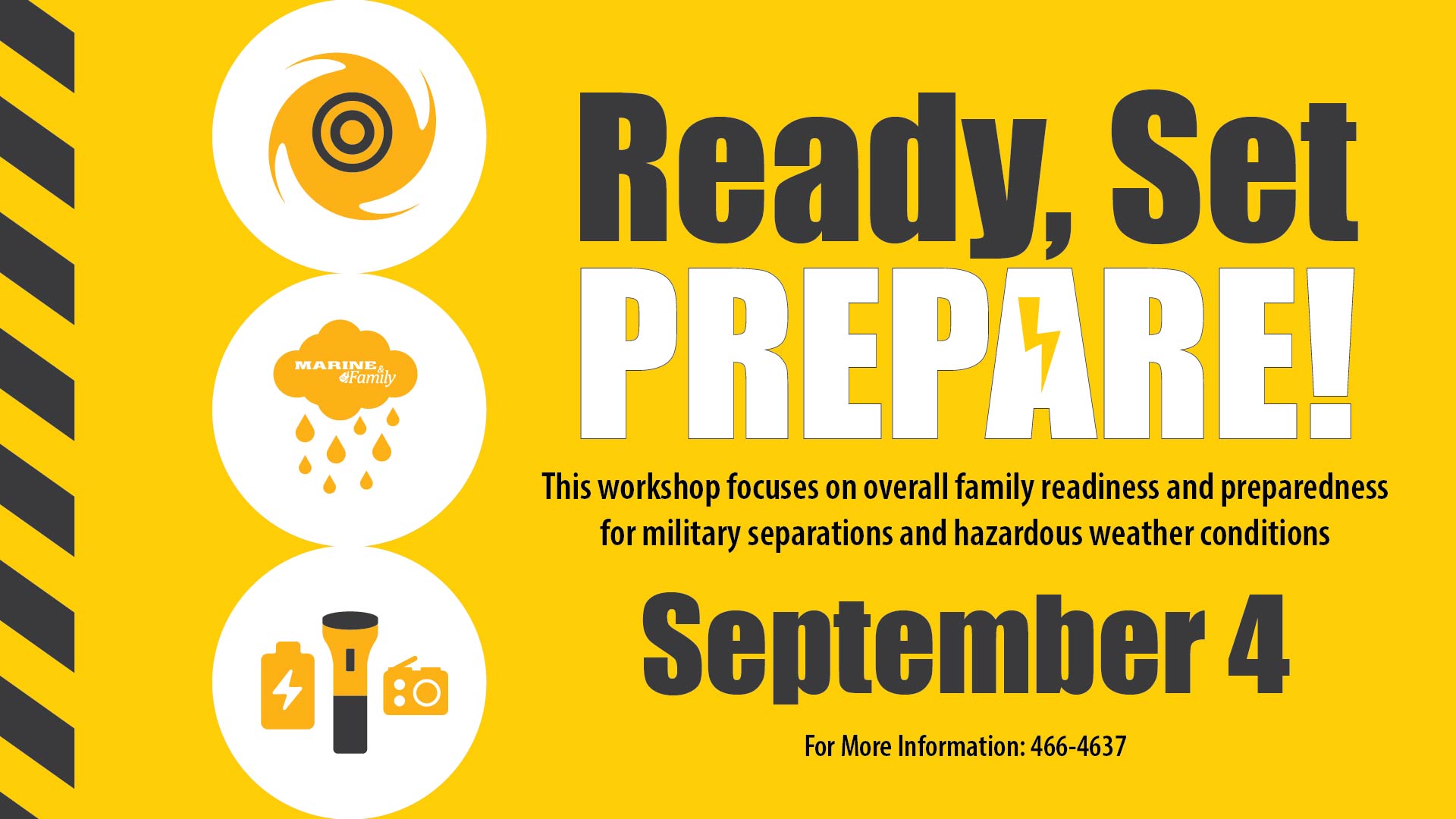 Ready, Set, Prepare