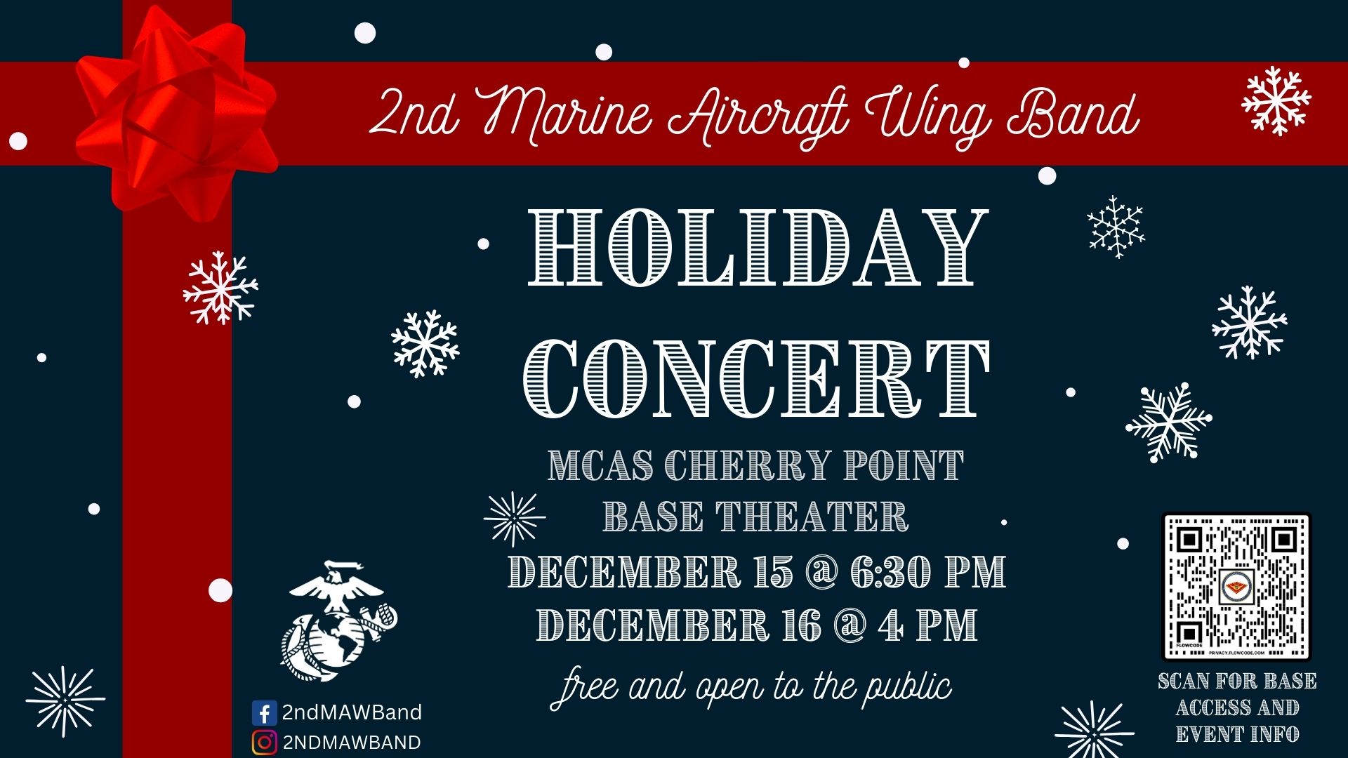 2nd Marine Aircraft Wing Band Holiday Concert