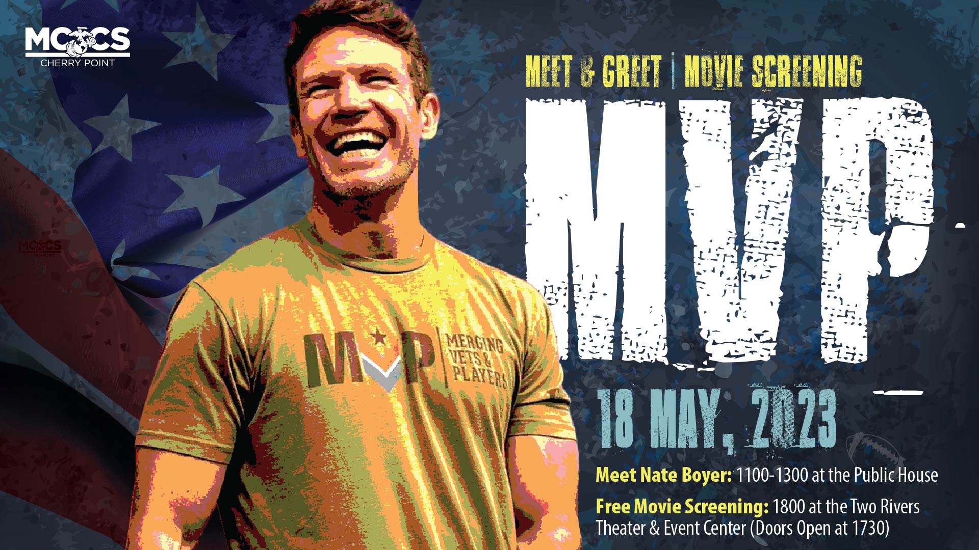 MVP Movie and Meet & Greet with Nate Boyer