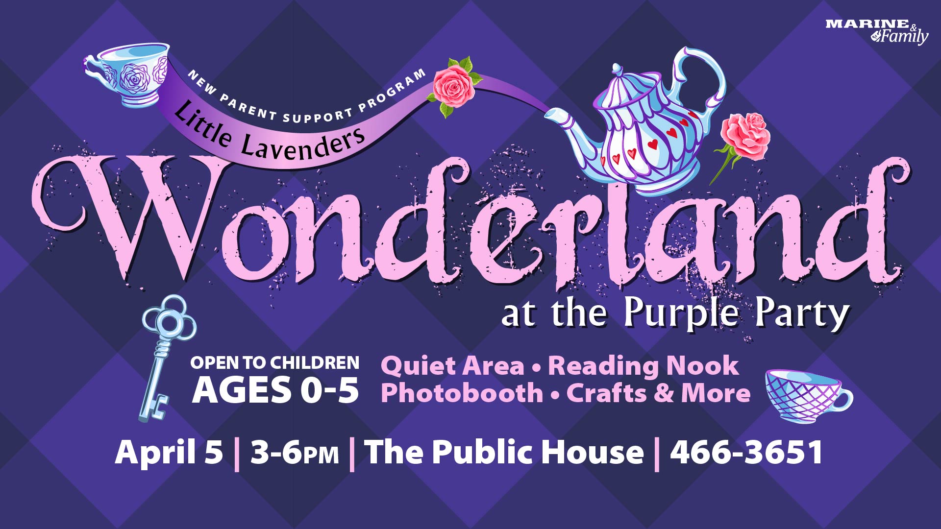 Wonderland at the Purple Party