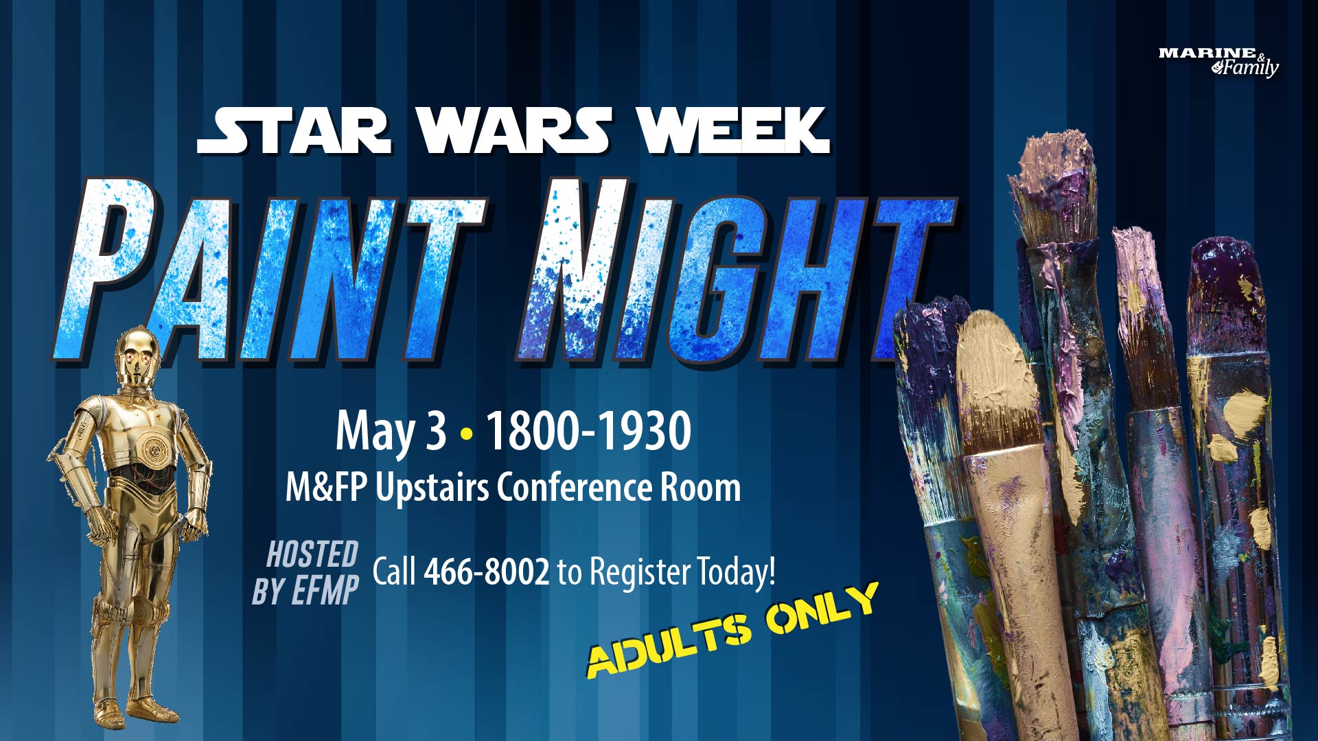 Star Wars Paint Night