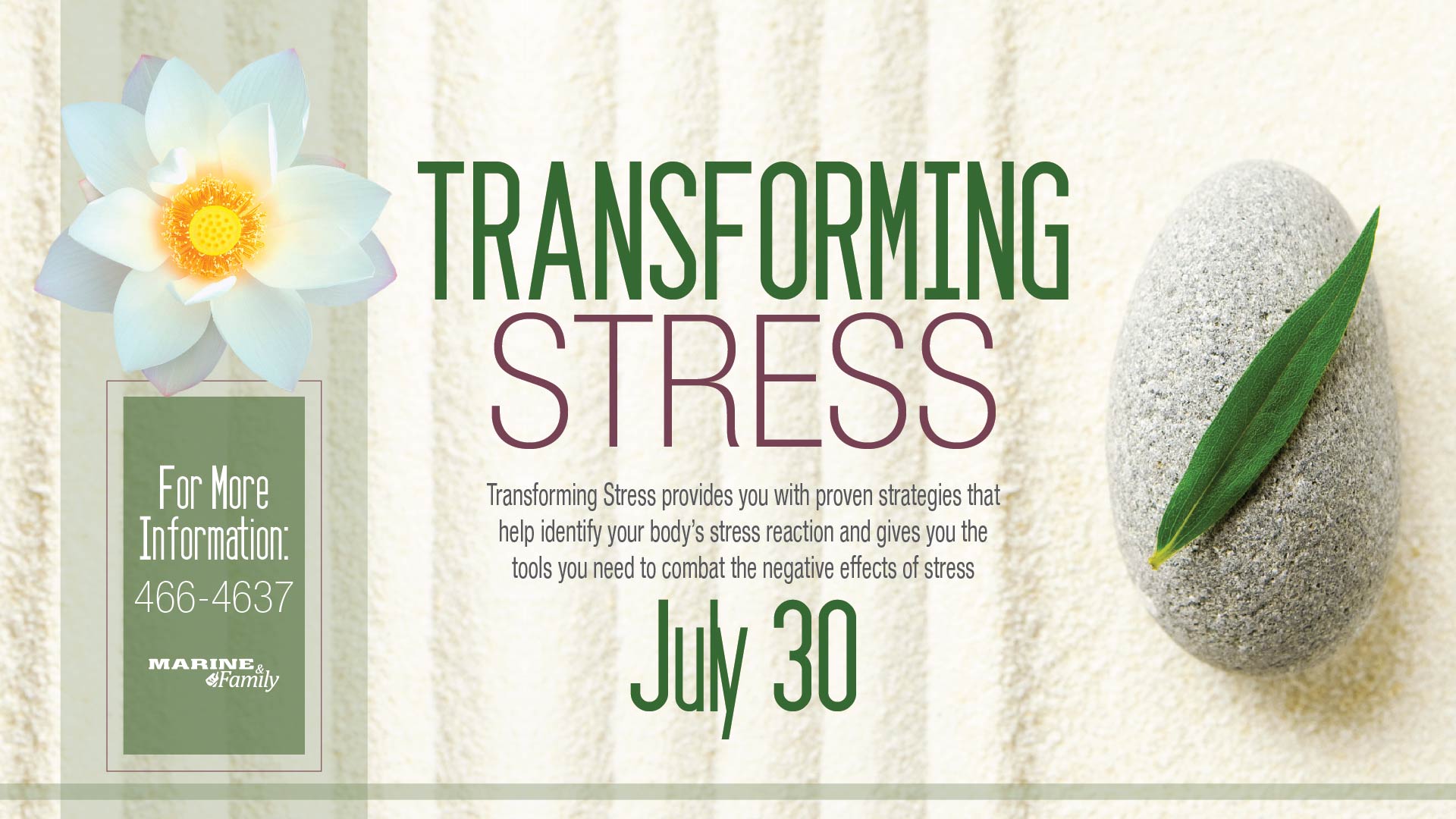Transforming Stress