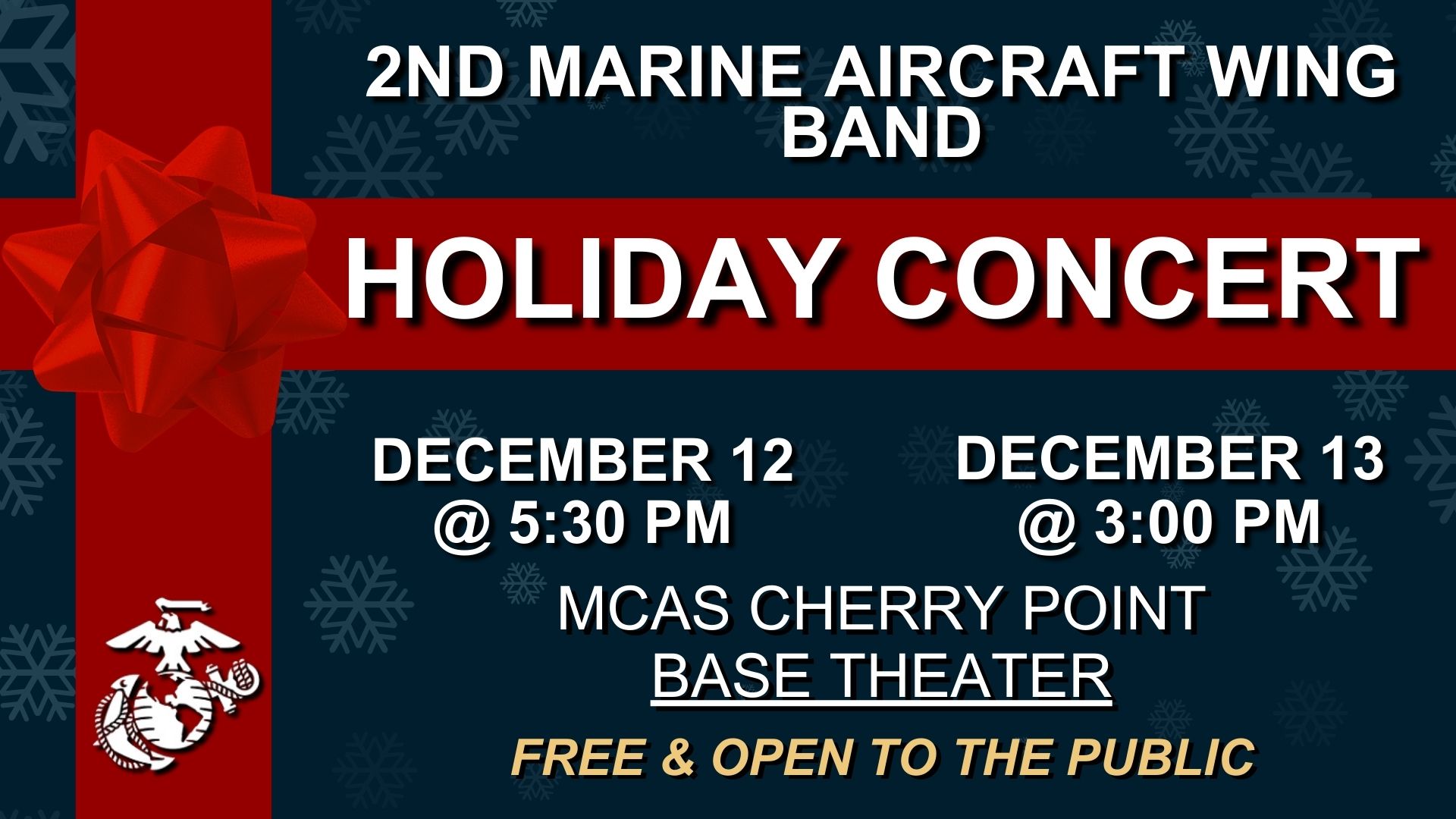 2nd Marine Aircraft Wing Band Christmas Concert