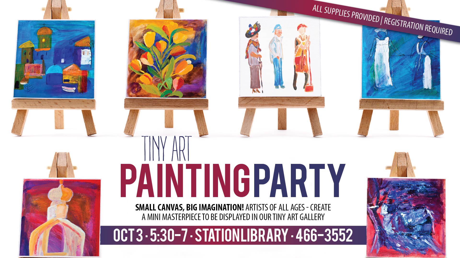 Tiny Art Painting Party