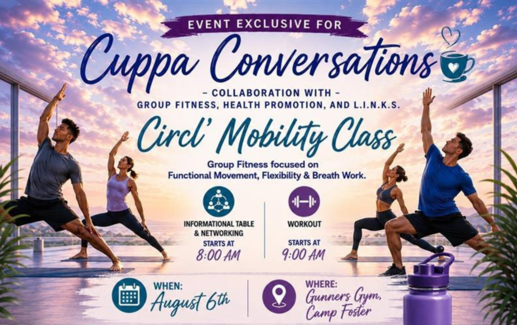 Cuppa Conversations: Circle Mobility Class (Cancelled)