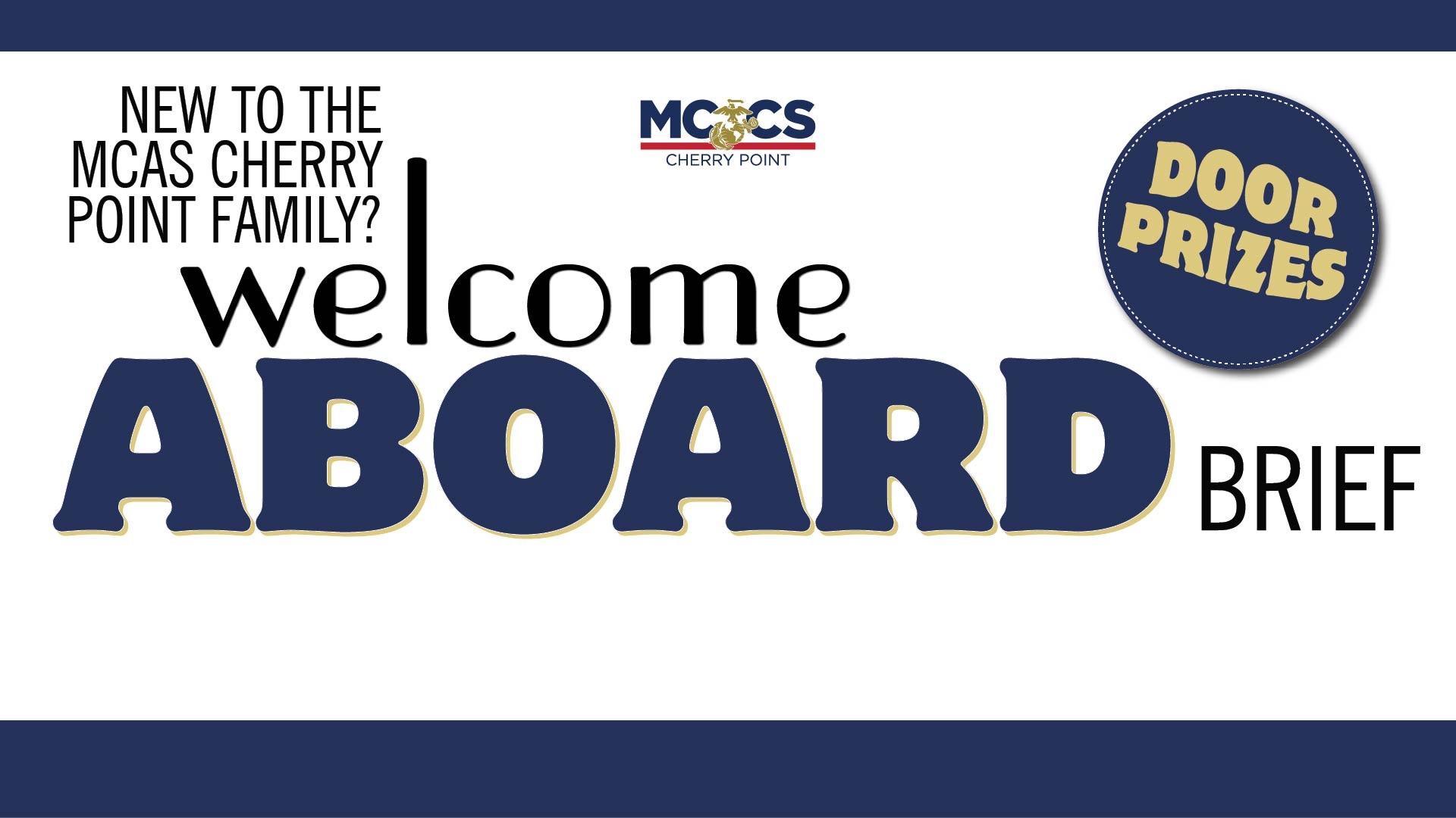 Welcome Aboard Brief