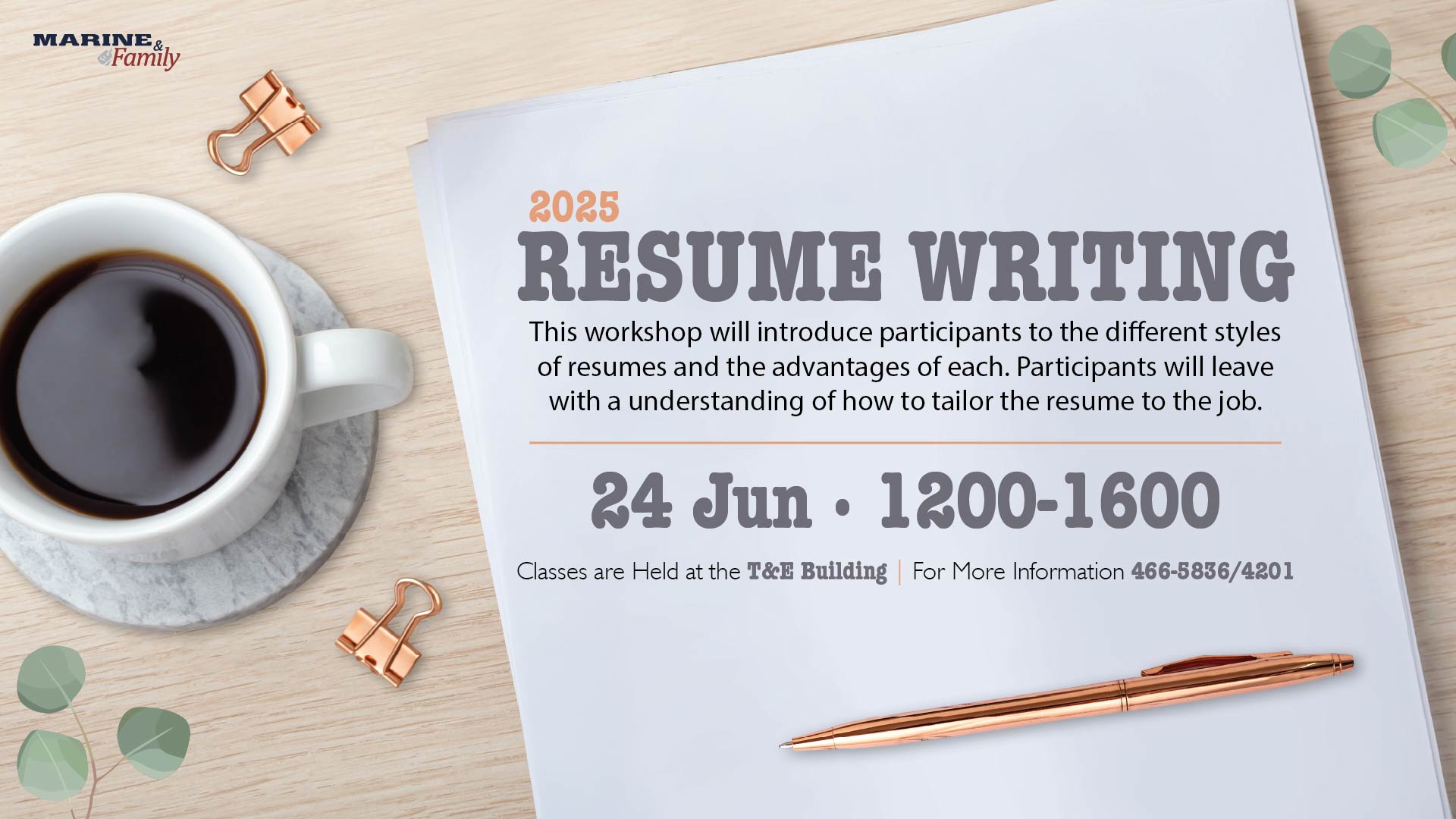 Civilian Resume Writing