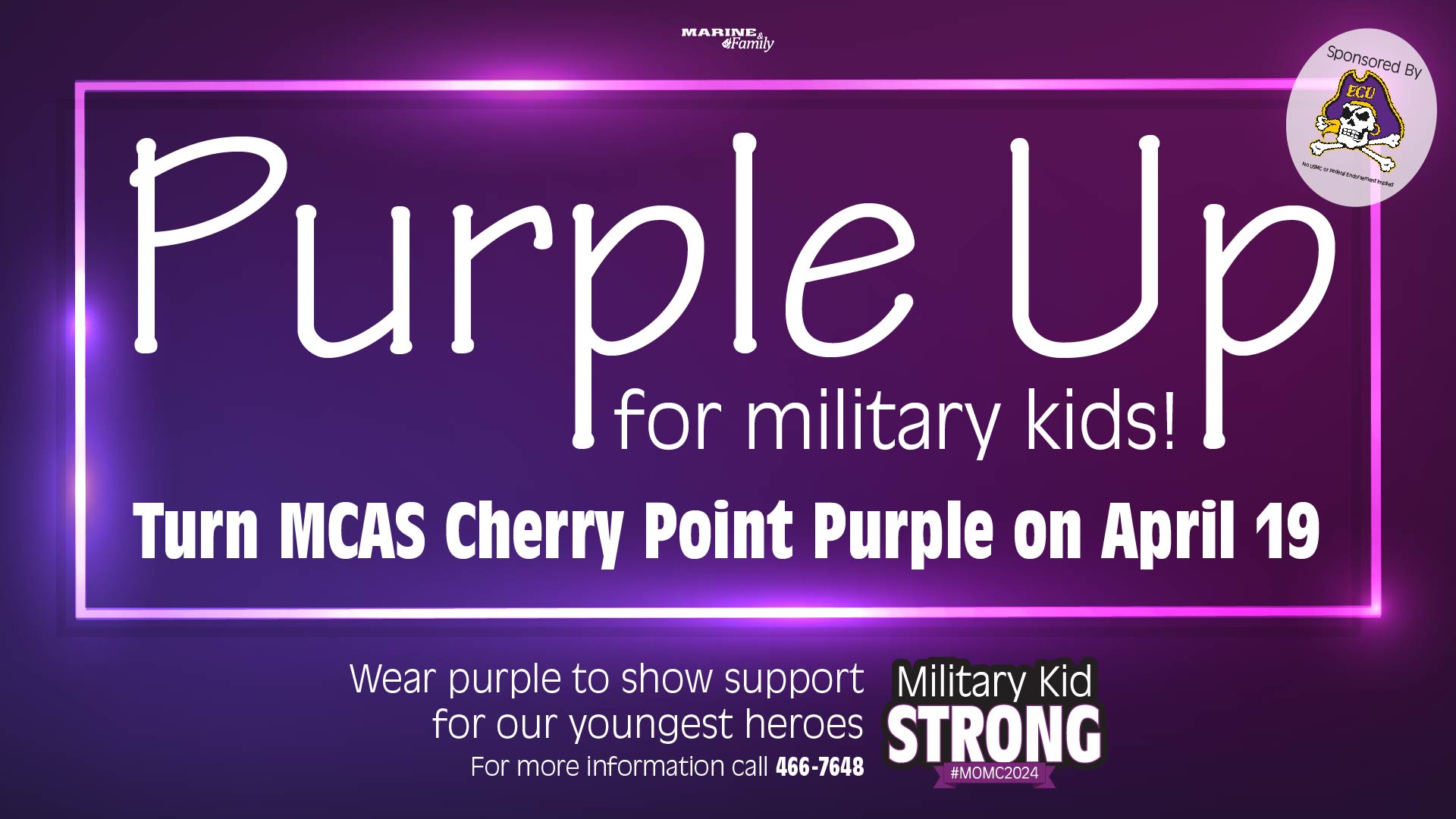 Purple Up for Military Kids