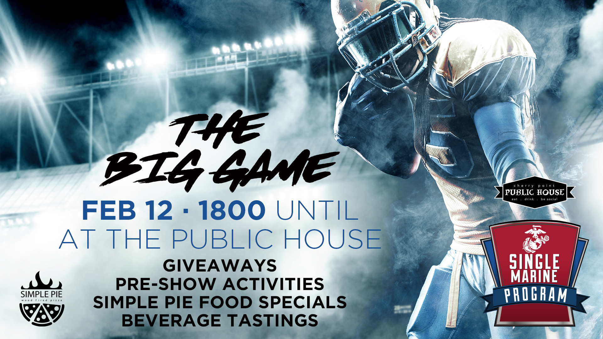 Watch the Big Game at the Public House