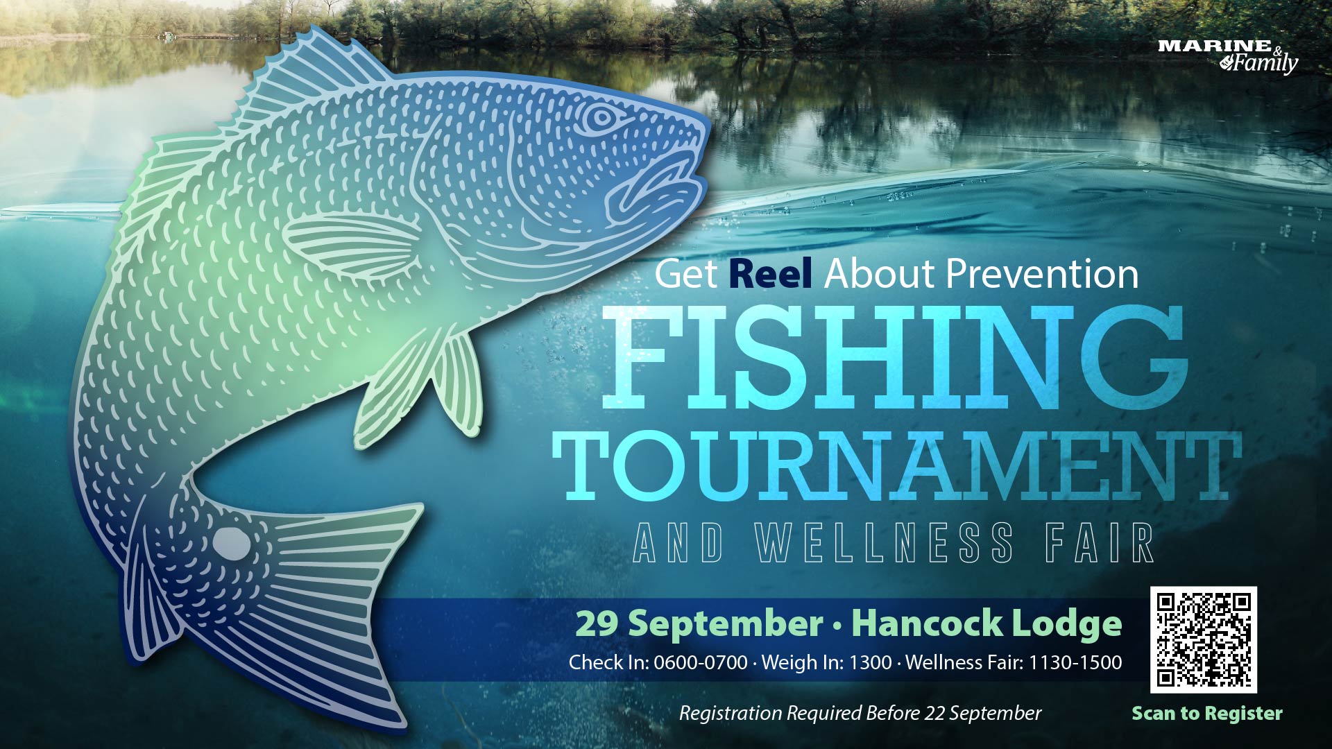 Get Reel About Prevention Fishing Tournament & Wellness Fair
